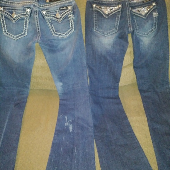 Miss Me jeans 2 pairs sizes 26 and 27 - Picture 2 of 6